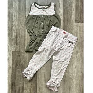 Matilda Jane Neopolitan Top and Sweet Pea Leggings